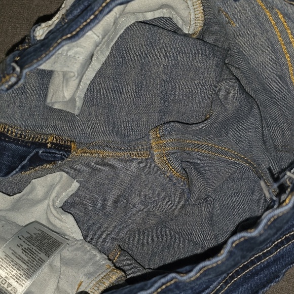 Old Navy Kids Unisex Youth Girl's Size 12 Blue Denim Shorts - Picture 7 of 7